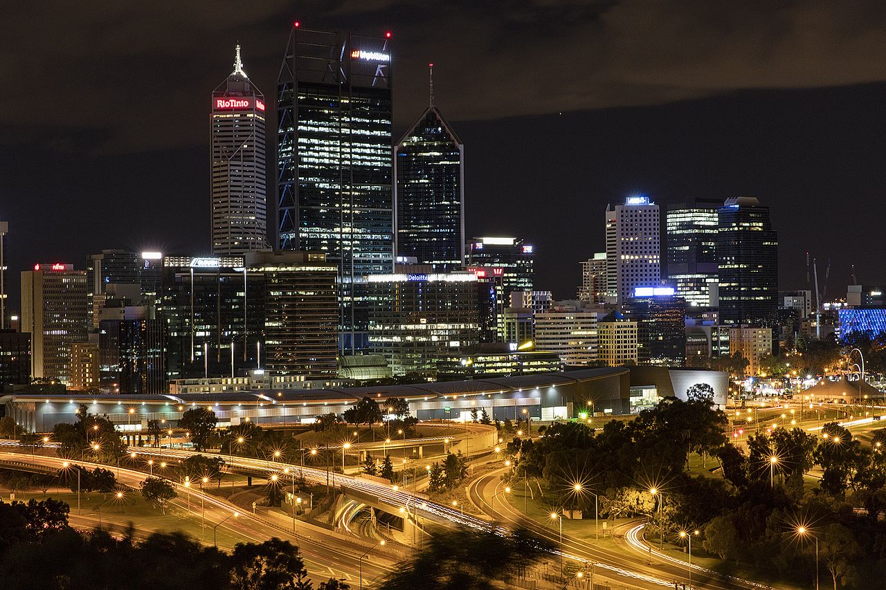 Perth skyline from Kings Park.